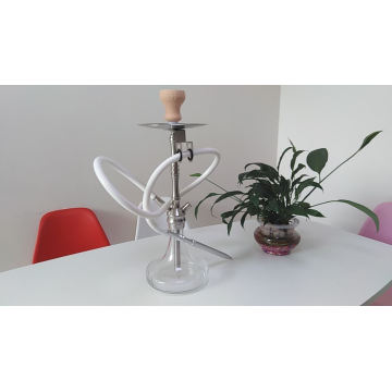 Woyu  Stainless steel glass shisha e hookah shisha with Oil collector